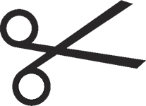 Makaton Symbol for Scissors