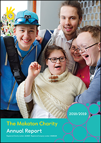 Cover of Makaton Annual Report 2018/2019