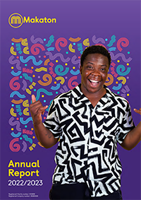 Cover of Makaton Annual Report 2022/2023