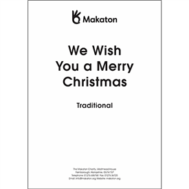 We Wish You A Merry Christmas (PDF file)