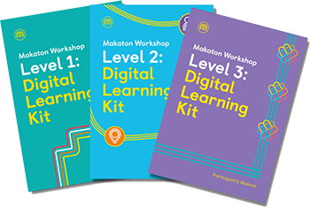 Front covers of the Digital Learning Kits